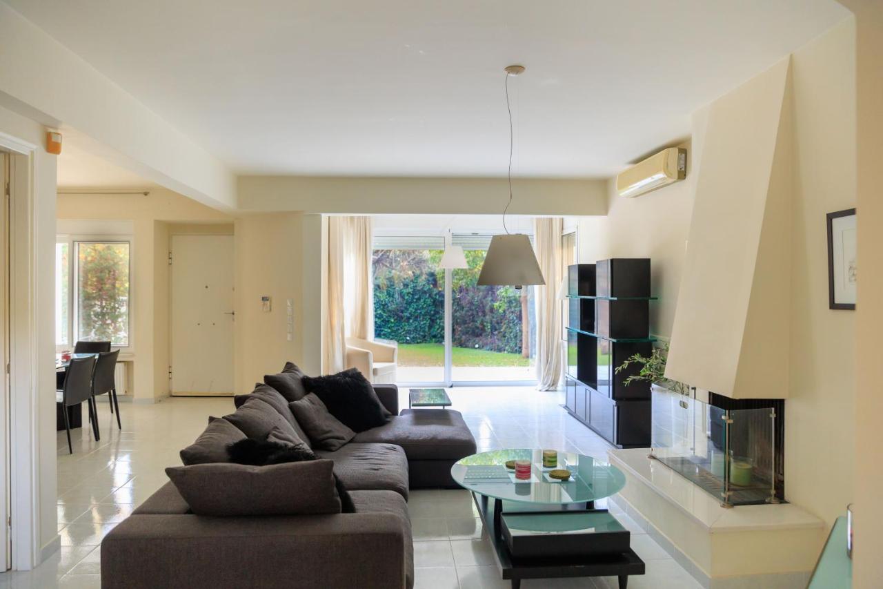 Lagonisi Beach House Kalivia Thorikou Luaran gambar