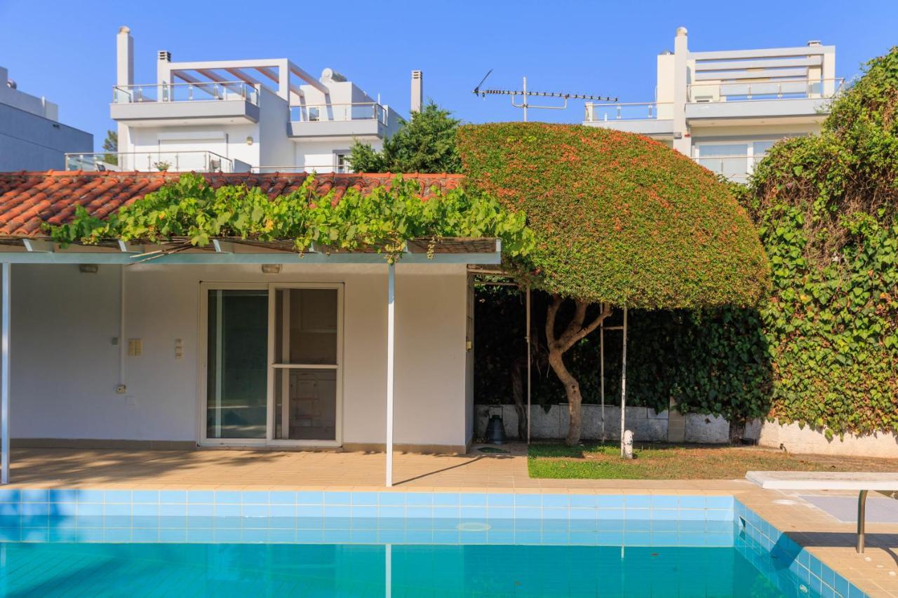 Lagonisi Beach House Kalivia Thorikou Luaran gambar