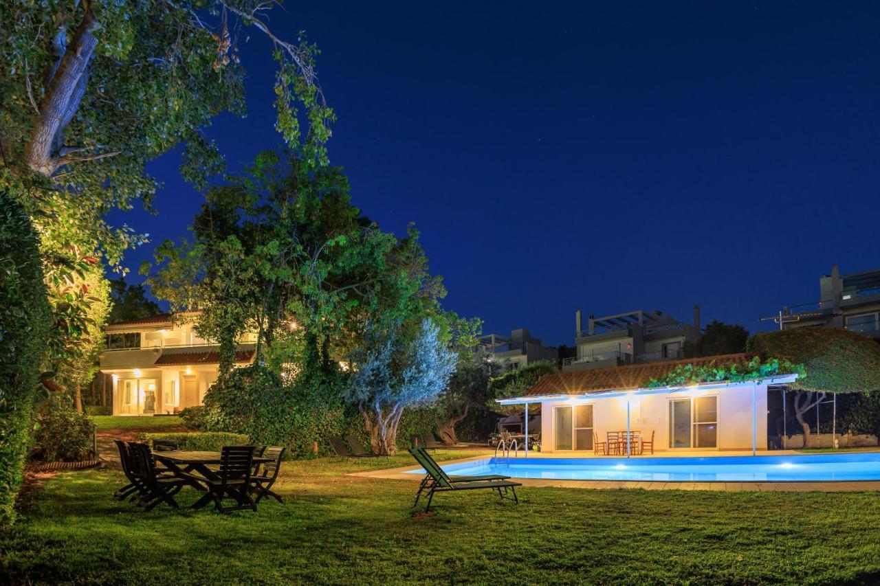 Lagonisi Beach House Kalivia Thorikou Luaran gambar
