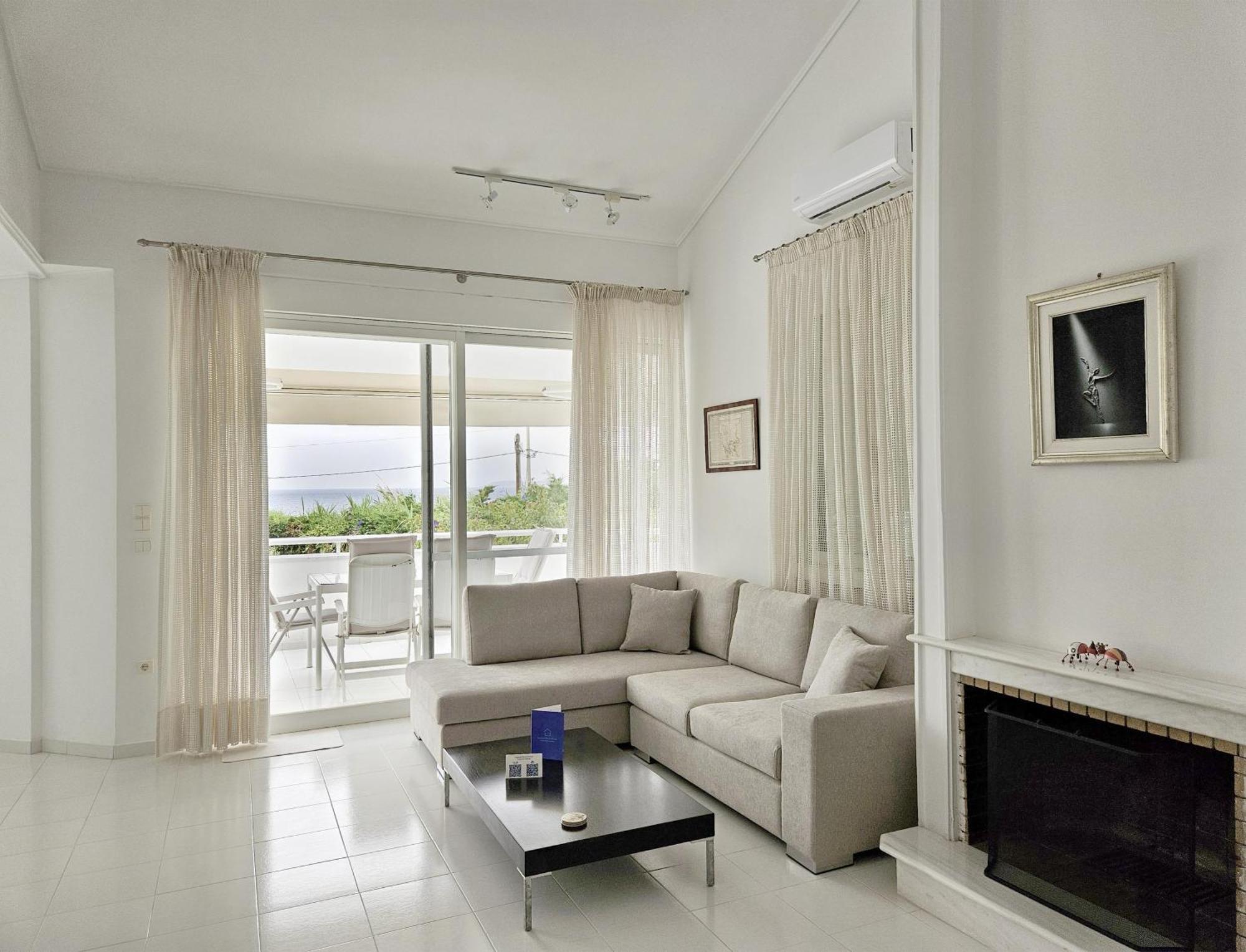 Lagonisi Beach House Kalivia Thorikou Luaran gambar