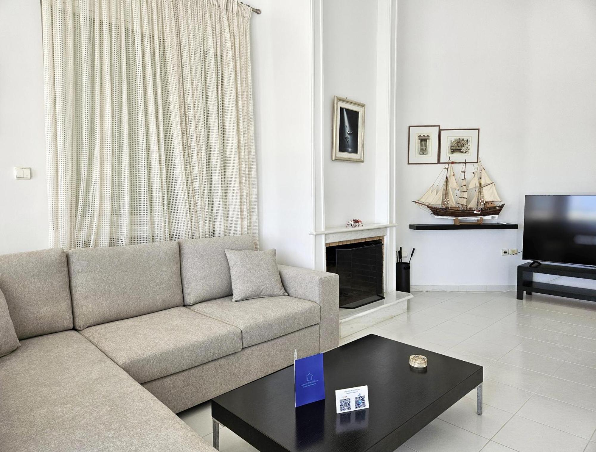 Lagonisi Beach House Kalivia Thorikou Luaran gambar